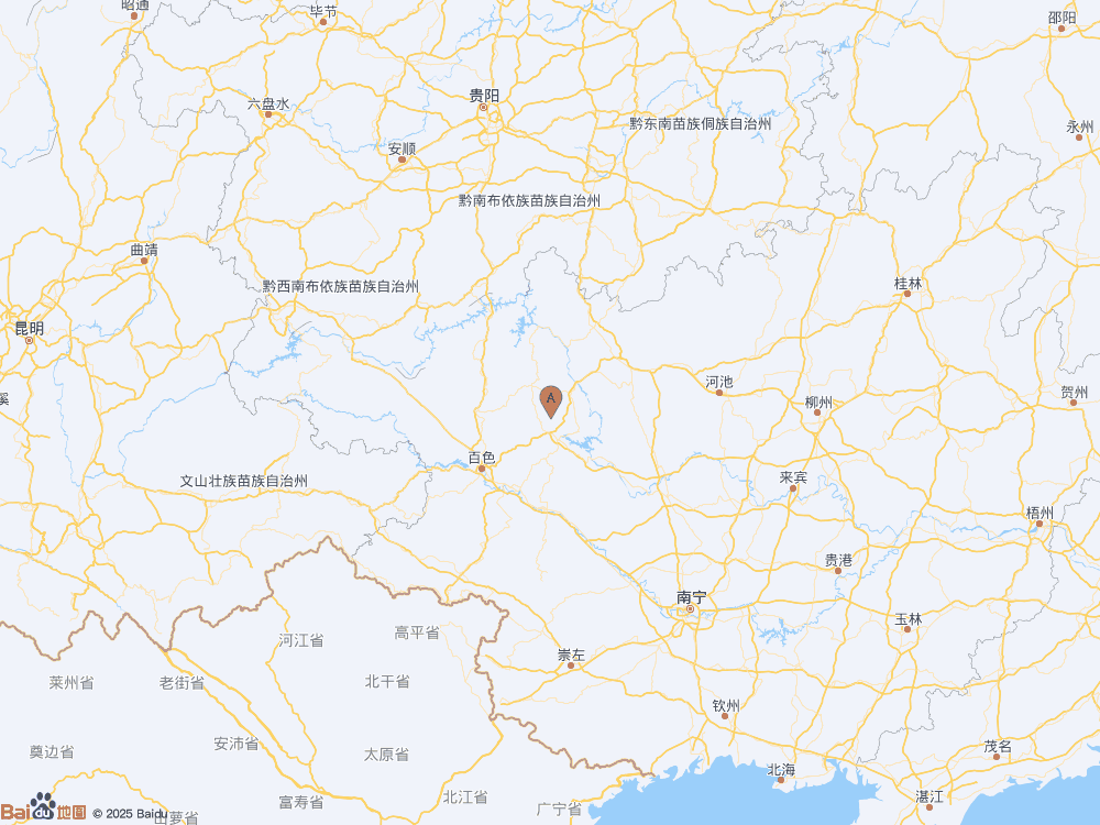 广西河池市巴马县发生3.0级地震