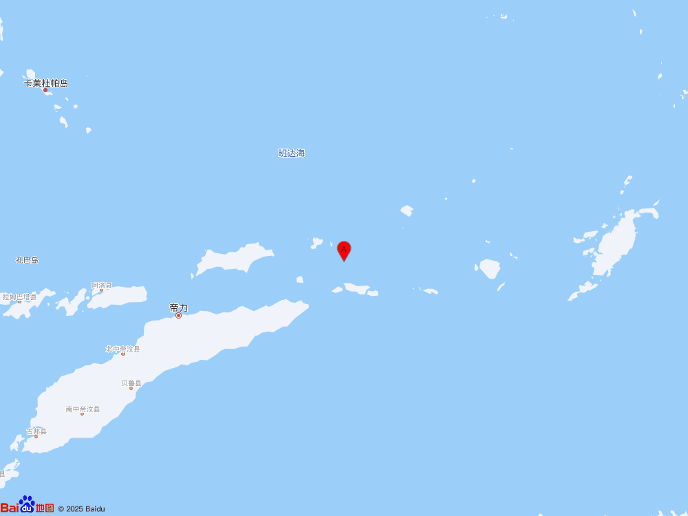 印尼班达海(北纬-7.78度,东经127.77度)发生5.6级地震