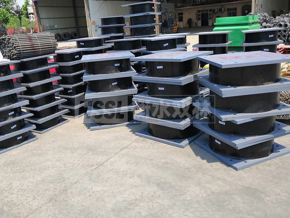 建筑带铅芯隔震支座 LRB1100铅芯橡胶隔震支座生产厂家 HDR400高阻尼隔震支座什么价格