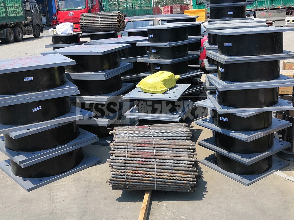 铅芯减隔震支座多少钱 建筑高阻尼橡胶隔震支座HDR600 LRB700铅芯隔震支座多少钱